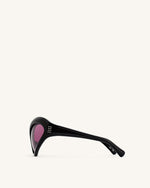 Quorra Cateye Sunglasses - Black