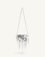 Anika Star-Embellished Chain Bag - Silver