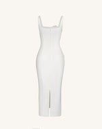 Garden Grace Sheath Dress - White