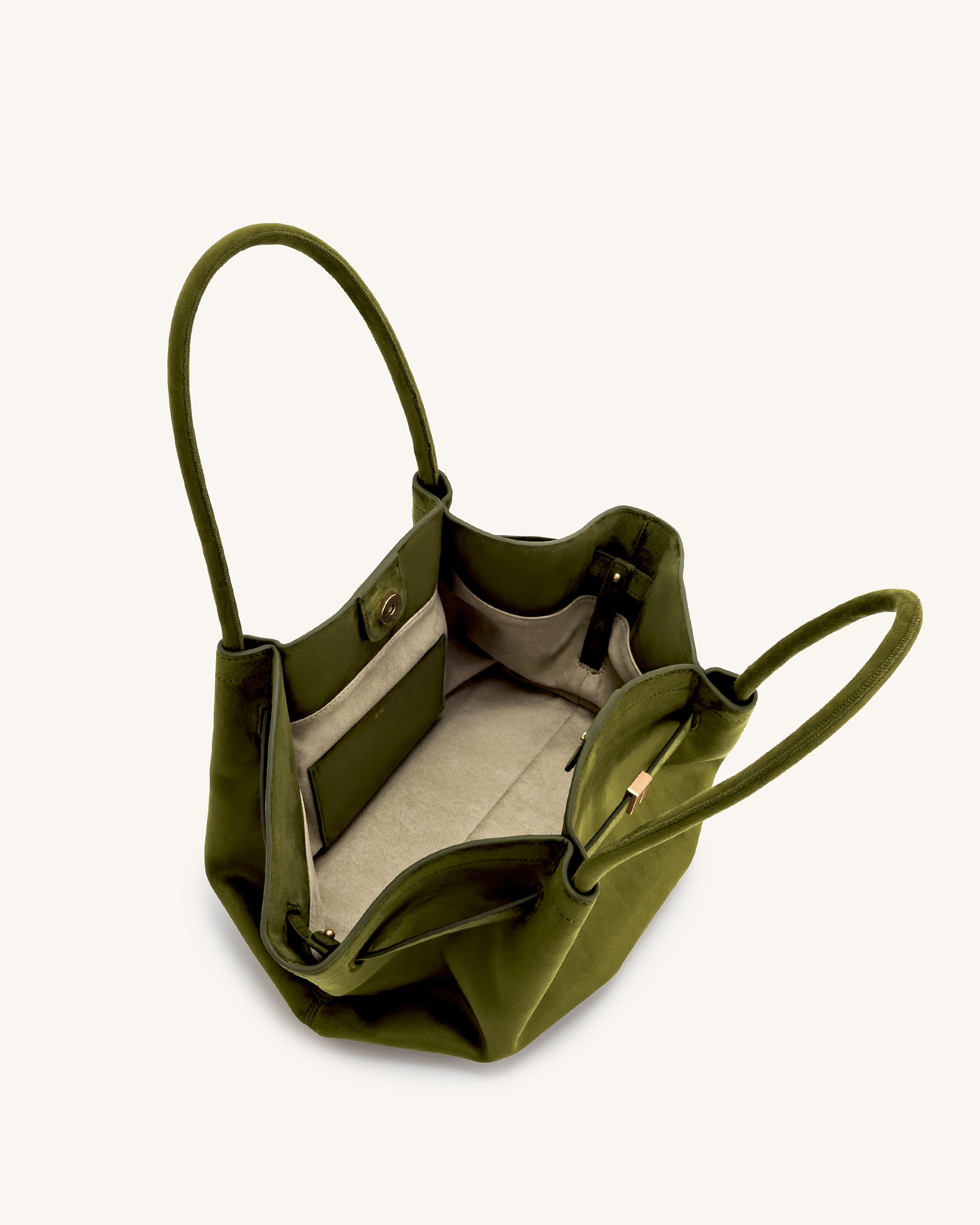 Dark popular Olive Green Medium Shopper