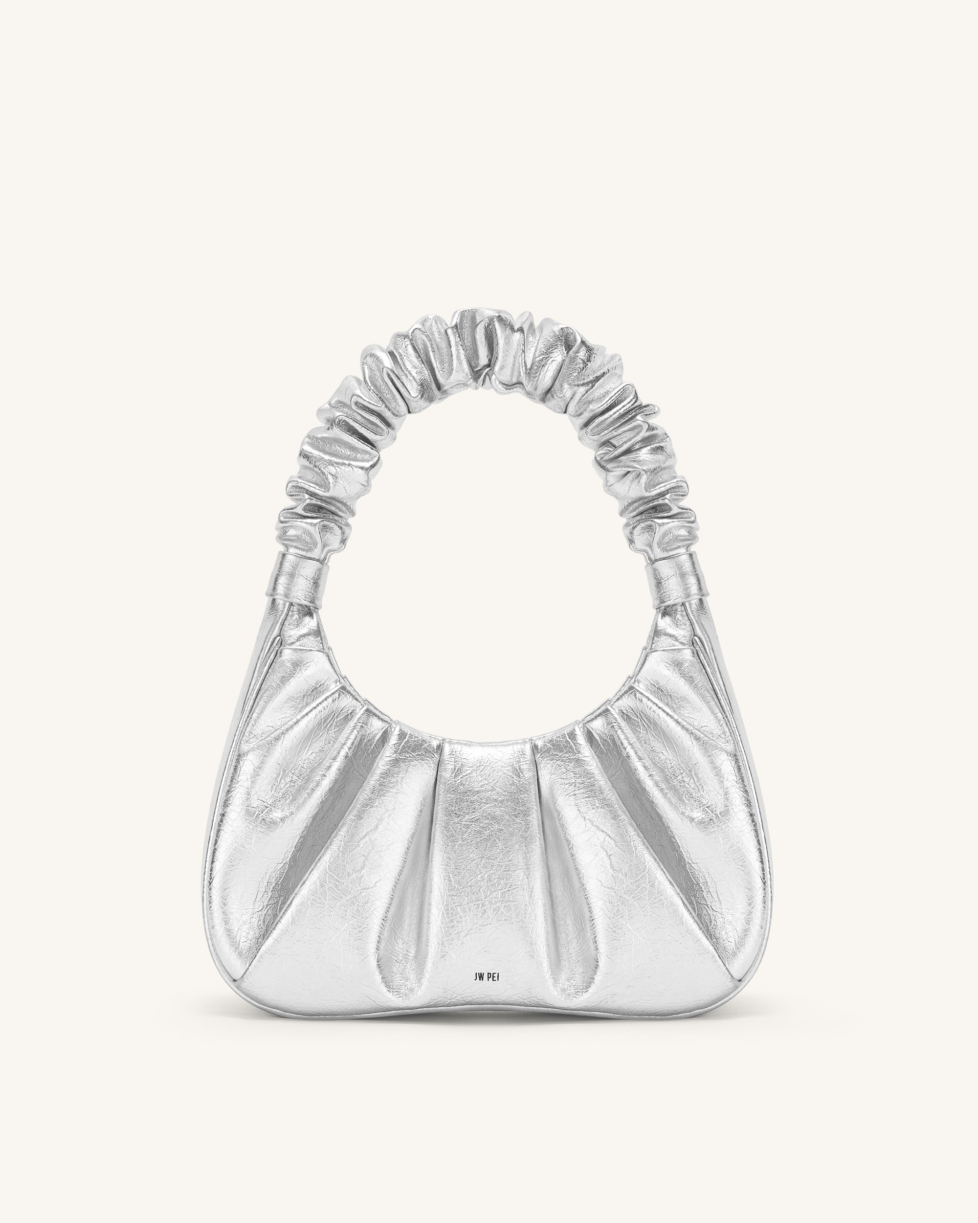 Silver best sale hobo purse